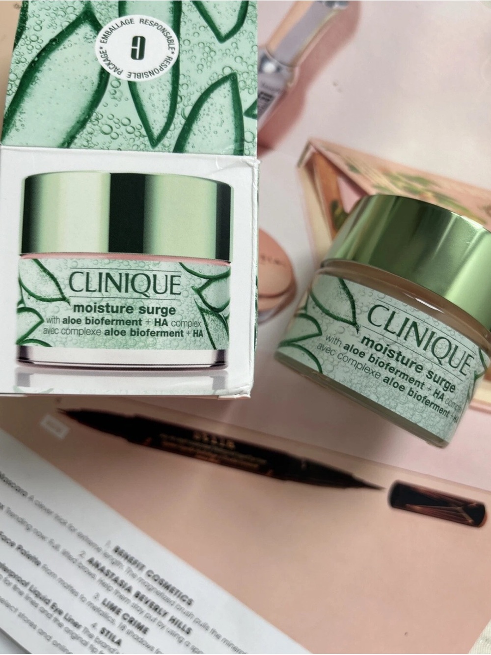 Clinique Moisture Surge 100h Auto Replenishing Hydrator Gel Cream 1 .7 oz New